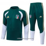 Chandal de Sudadera del Italia 25-26 Verde