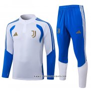 Chandal de Sudadera del Juventus Nino 26-27 Blanco