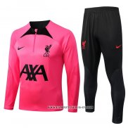 Chandal de Sudadera del Liverpool 22-23 Rosa