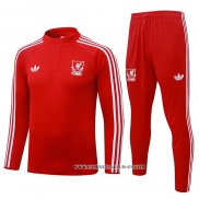 Chandal de Sudadera del Liverpool 26-27 Rojo