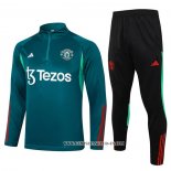 Chandal de Sudadera del Manchester United 24-25 Verde