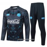 Chandal de Sudadera del Napoli 25-26 Negro