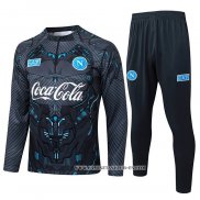 Chandal de Sudadera del Napoli 25-26 Negro
