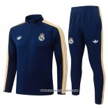 Chandal de Sudadera del Real Madrid Nino 26-27 Azul