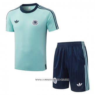 Chandal del Alemania 26-27 Manga Corta Verde - Pantalon Corto