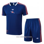 Chandal del Arsenal 25-26 Manga Corta Azul - Pantalon Corto