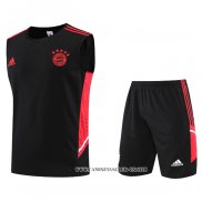 Chandal del Bayern Munich 22-23 Sin Mangas Negro