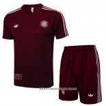 Chandal del Bayern Munich 25-26 Manga Corta Rojo - Pantalon Corto