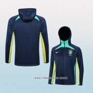 Chaqueta con Capucha del Brasil 22-23 Azul