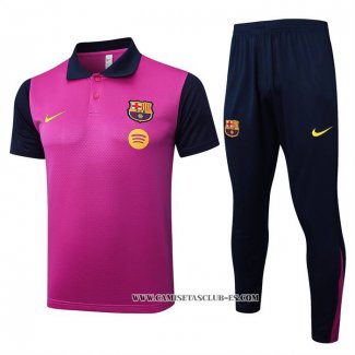 Conjunto Polo del Barcelona 25-26 Purpura