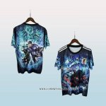 Tailandia Camiseta Japon Anime 25-26 Negro