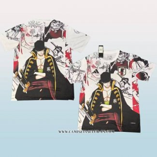 Tailandia Camiseta Japon Anime ONE PIECE 25-26 Blanco
