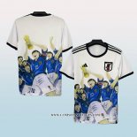 Tailandia Camiseta Japon Special 25-26 Azul Blanco