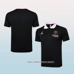 Camiseta Polo del Paris Saint-Germain Jordan 24-25 Negro