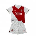 Camiseta Primera AS Monaco Nino 25-26