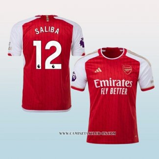 Camiseta Primera Arsenal Jugador Saliba 23-24