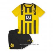 Camiseta Primera Borussia Dortmund Nino 22-23