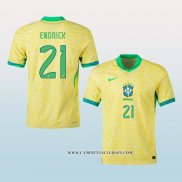 Camiseta Primera Brasil Jugador Endrick 2024