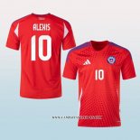 Camiseta Primera Chile Jugador Alexis 2024