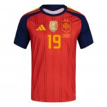 Camiseta Primera Espana Jugador Lamine Yamal 2024