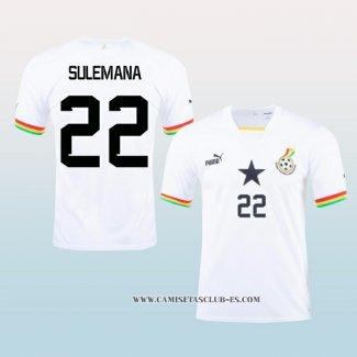 Camiseta Primera Ghana Jugador Sulemana 2022