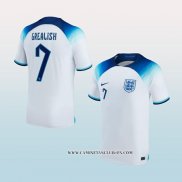 Camiseta Primera Inglaterra Jugador Grealish 2022