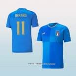 Camiseta Primera Italia Jugador Berardi 2022