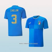 Camiseta Primera Italia Jugador Chiellini 2022
