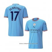 Camiseta Primera Manchester City Jugador De Bruyne 22-23