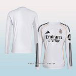 Camiseta Primera Real Madrid 25-26 Manga Larga