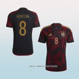 Camiseta Segunda Alemania Jugador Goretzka 2022