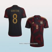 Camiseta Segunda Alemania Jugador Goretzka 2022