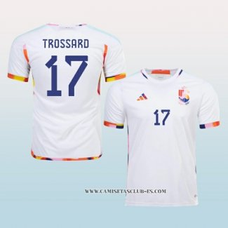 Camiseta Segunda Belgica Jugador Trossard 2022