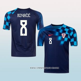 Camiseta Segunda Croacia Jugador Kovacic 2022