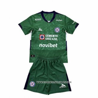 Camiseta Segunda Cruz Azul Portero Nino 25-26