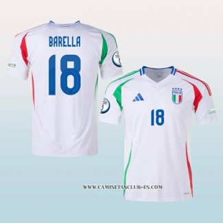 Camiseta Segunda Italia Jugador Barella 24-25