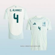 Camiseta Segunda Mexico Jugador E.Alvarez 2024