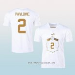 Camiseta Segunda Serbia Jugador Pavlovic 2022