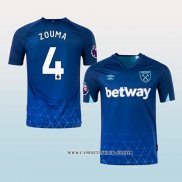 Camiseta Tercera West Ham Jugador Zouma 23-24