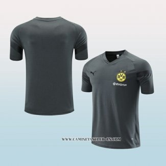 Camiseta de Entrenamiento Borussia Dortmund 22-23 Gris