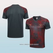 Camiseta de Entrenamiento Manchester City 23-24 Rojo