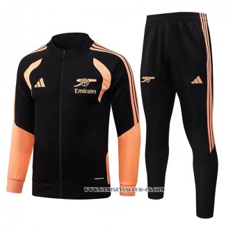 Chandal de Chaqueta del Arsenal Nino 26-27 Negro Naranja