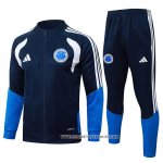 Chandal de Chaqueta del Cruzeiro 25-26 Azul