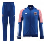 Chandal de Chaqueta del Lyon 23-24 Azul