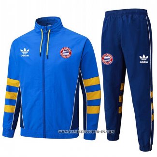 Chandal de Rompevientos del Bayern Munich 25-26 Azul
