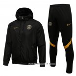 Chandal de Rompevientos del Paris Saint-Germain 21-22 Negro