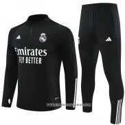 Chandal de Sudadera del Real Madrid 23-24 Negro