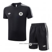 Chandal del Alemania 26-27 Manga Corta Negro - Pantalon Corto
