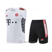 Chandal del Bayern Munich 22-23 Sin Mangas Blanco