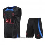 Chandal del Paris Saint-Germain Jordan 22-23 Sin Mangas Negro